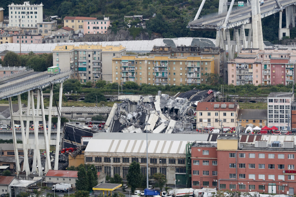 Trial opens in deadly collapse of Italy's Morandi Bridge