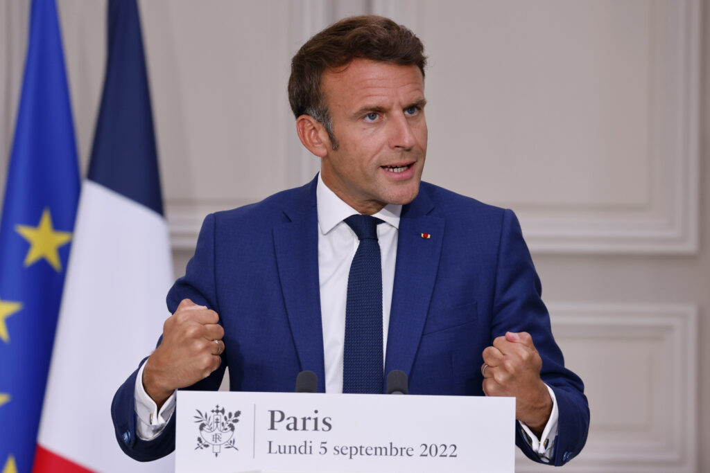 Macron asks French to Save Energy by 10% use drop