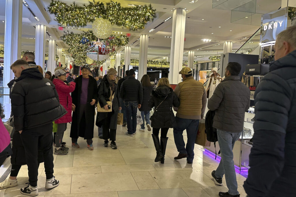 A lot quieter' Black Friday brings out discount hunters