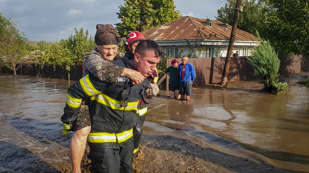 Romania Floods: Four Dead After Torrential Storms Hit