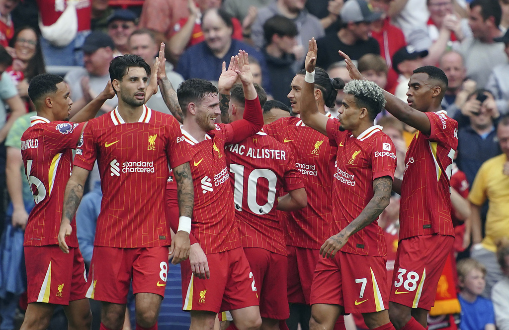 Liverpool Beats Bournemouth as Díaz Scores Twice