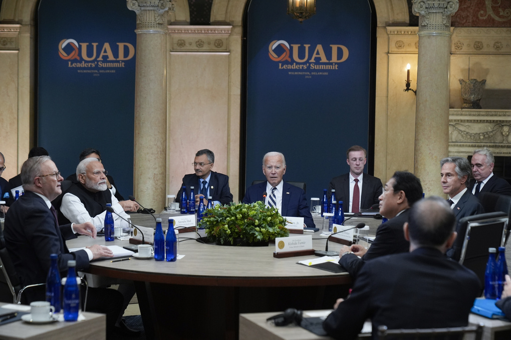 Biden Welcomes Quad Leaders Amid Rising Indo-Pacific Tensions