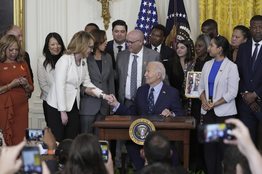 Harris Calls Gun Safety a Civil Right as Biden Signs New Order