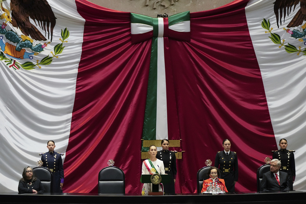 Claudia Sheinbaum Sworn In as Mexico’s First Female President