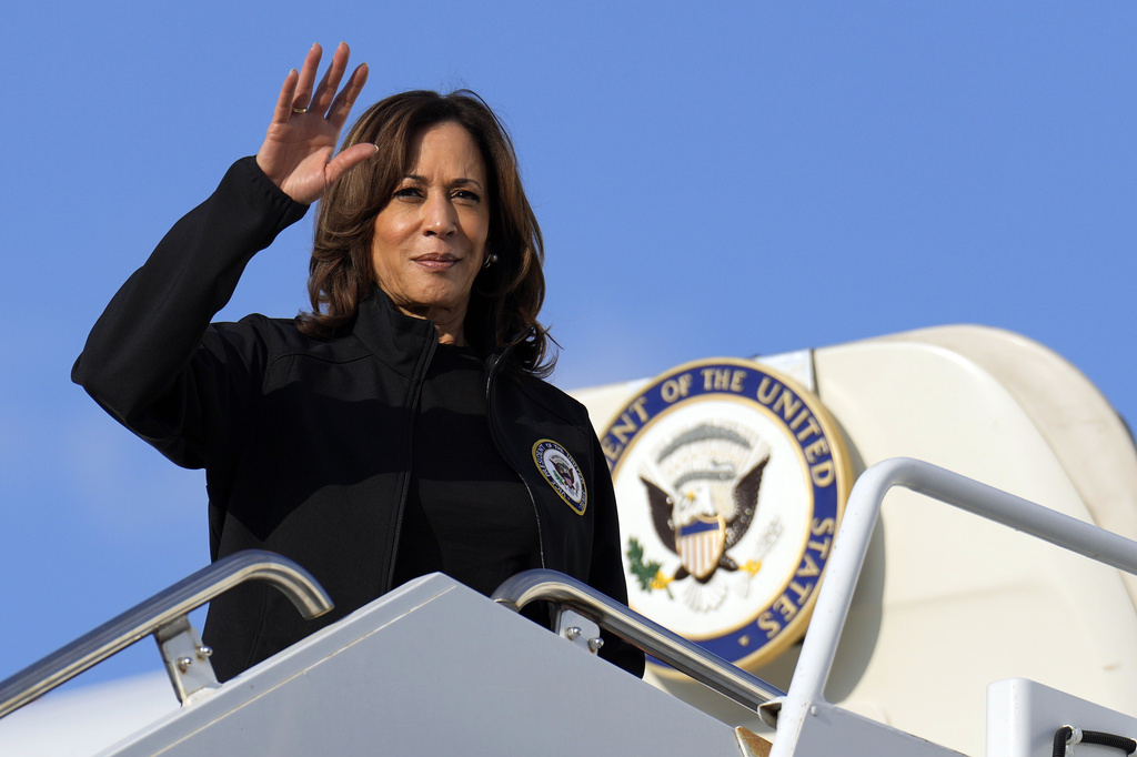 Kamala Harris Surveys Hurricane Helene’s Devastation in Georgia