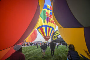 Albuquerque Balloon Fiesta 2024 Launches in Radiant Desert Sky