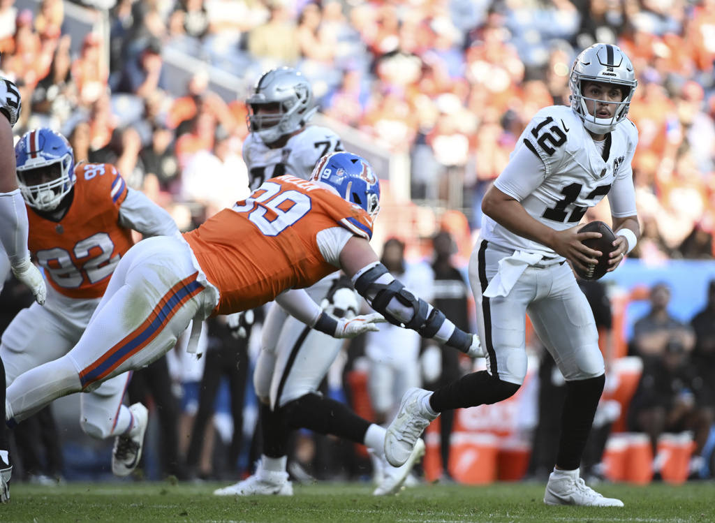 Las Vegas Raiders Bench Gardner Minshew, Start Aidan O’Connell