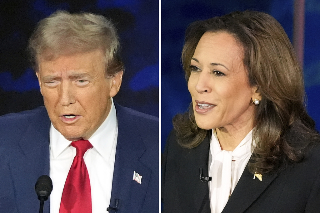 Trump Balances Hurricane Sympathy with Insults Toward Harris