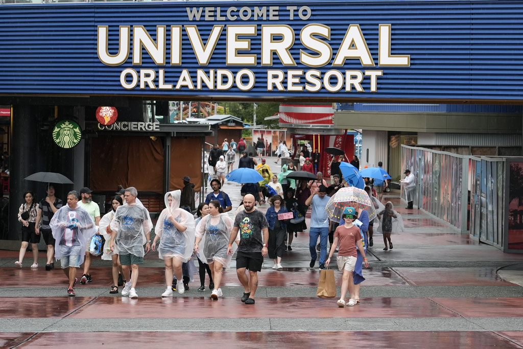 Florida Theme Parks Reopen After Hurricane Milton