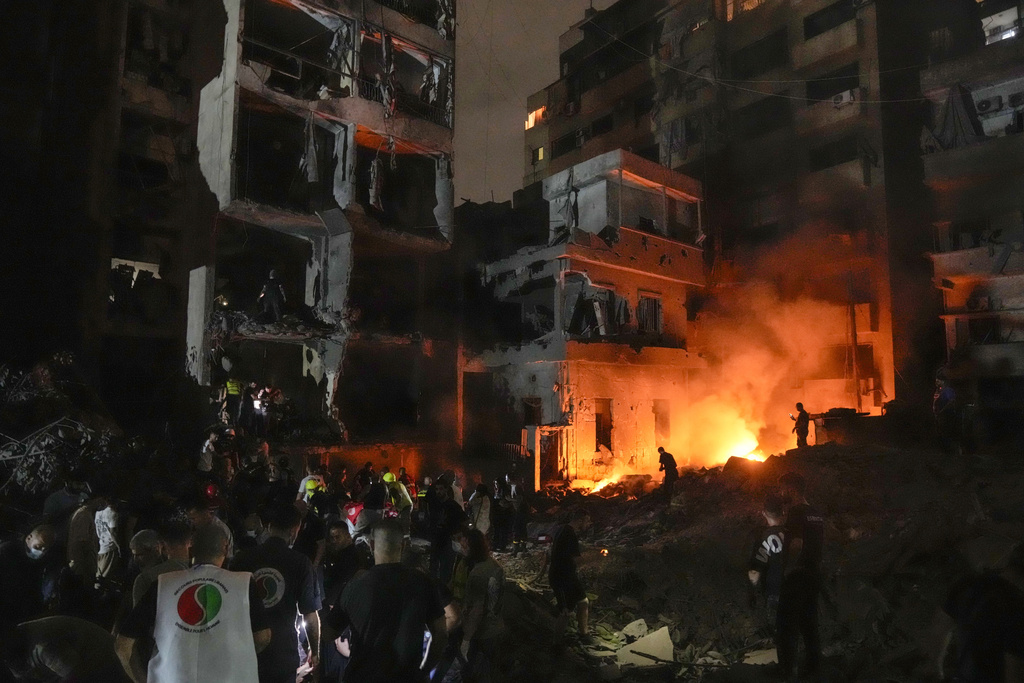 Israel Hits Central Beirut: 22 Killed, Dozens Injured in Escalation