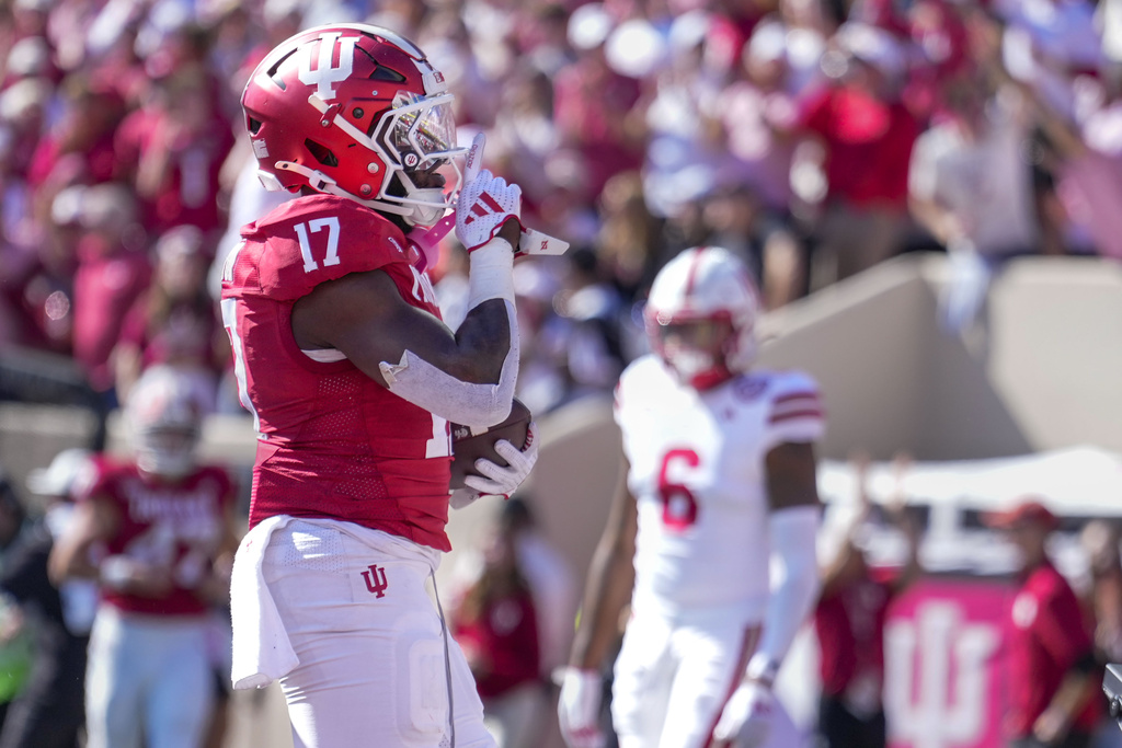 Indiana Crushes Nebraska 56-7, Extends Best Start in 57 Years