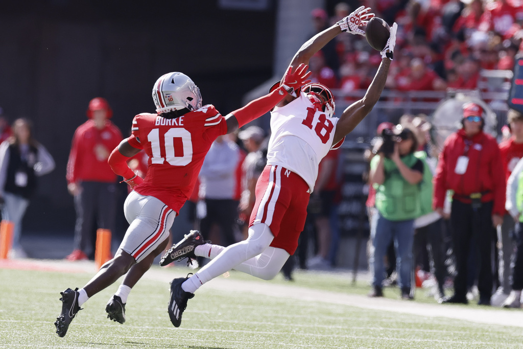 Jordan Hancock’s Late Pick Seals Ohio State Win over Nebraska