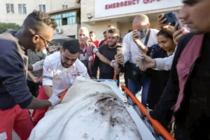 Palestinian Medic Discovers Mother’s Death After Gaza Airstrike