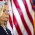 Trump’s Remarks About Liz Cheney Draw Criticism from Harris