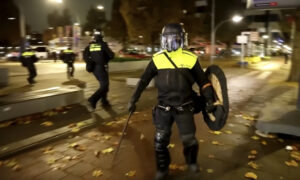 Amsterdam Tram Set on Fire Amid Rising Tensions and Riot