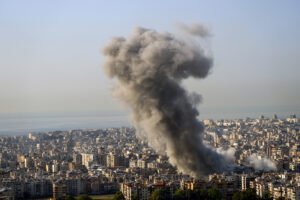 Israeli Airstrikes Kill 20 in Central Beirut