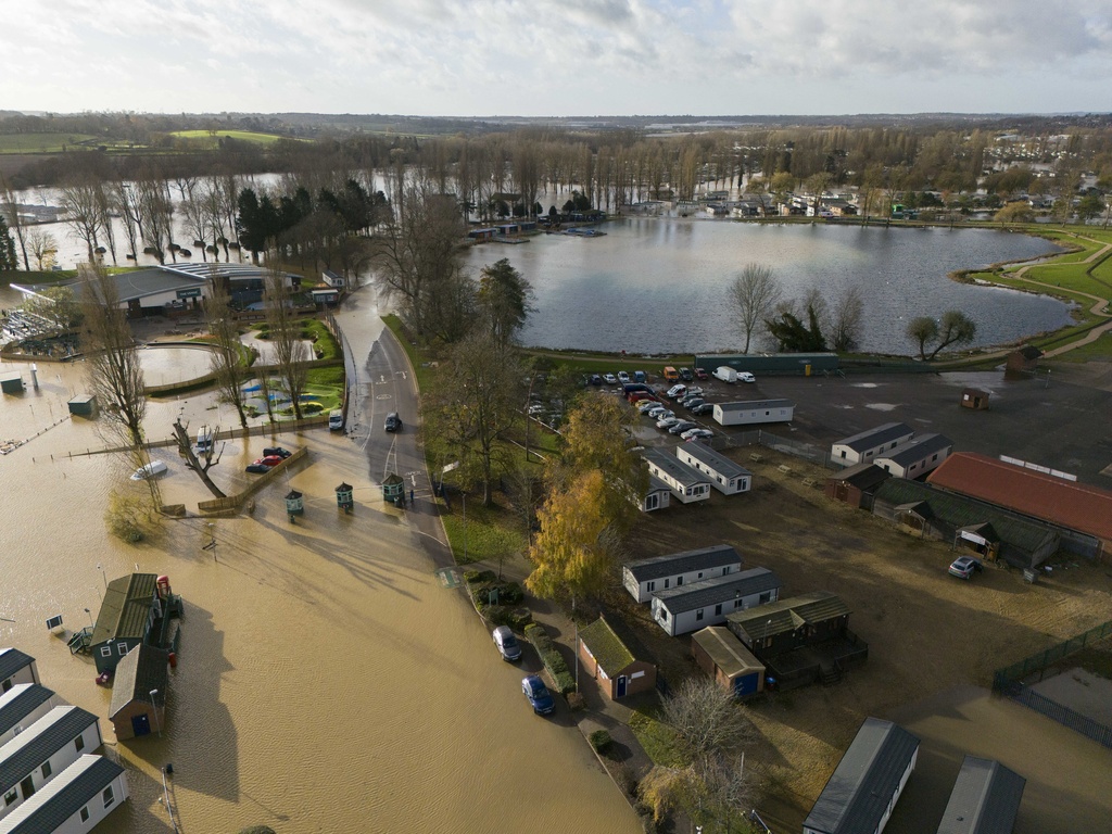 Storm Bert Leaves Britain Flooded and on High Alert