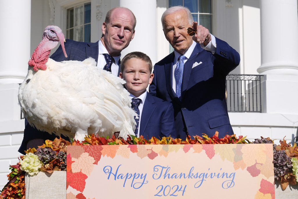 Biden Pardons Turkeys in His Final White House Holiday