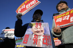 South Korea's Yoon Faces Impeachment Threat Over Martial Law