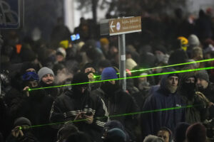 Georgian Police Raid Opposition Amid Mass Protests