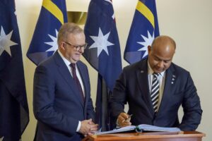 Australia Signs $89M Treaty to Oversee Nauru's Deals