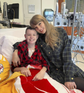 Taylor Swift Brings Joy to Young Patients at Kansas City Hospital