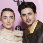 Timothée Chalamet and Saoirse Ronan Reunite at BFI