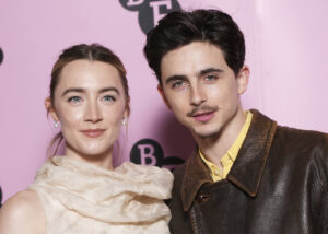 Timothée Chalamet and Saoirse Ronan Reunite at BFI