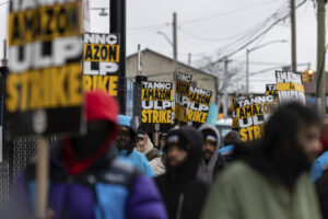 Amazon and Starbucks Workers Strike Amid Unionization Push