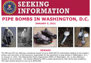 FBI Reignites Hunt for Capitol-Eve Pipe Bomber