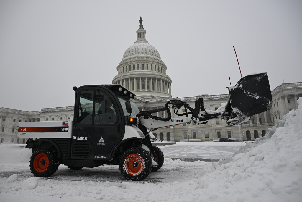 D.C. Faces Snowstorm Amid Unprecedented Security Events