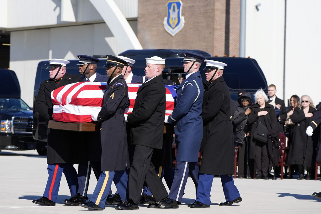 Jimmy Carter Returns to Washington for State Funeral Rites