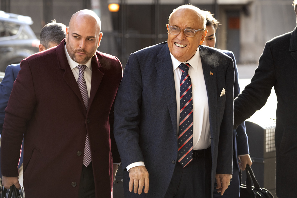 Rudy Giuliani Held in Contempt Over Defamation Lies