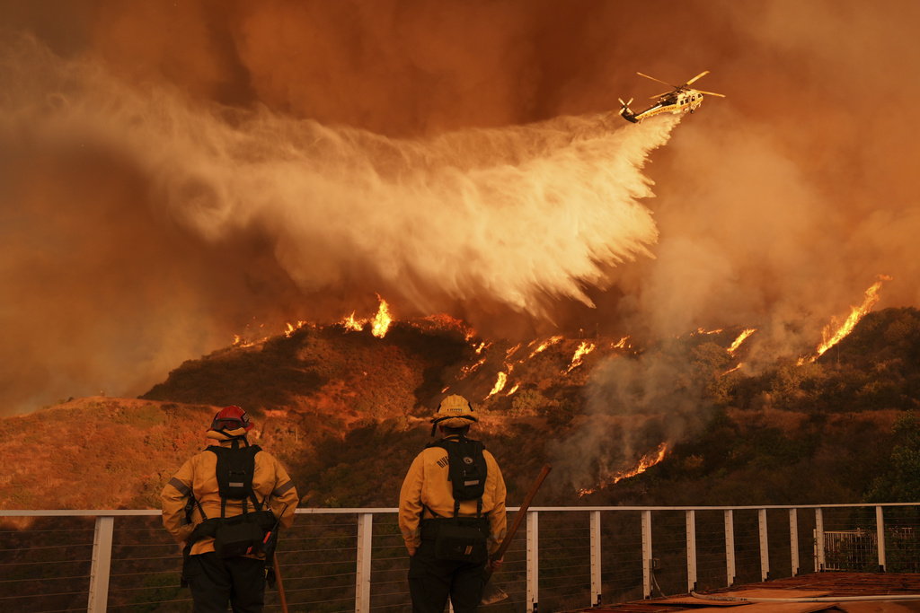 LA Wildfires Death Toll Hits 16 as Firefighters Battle Blazes