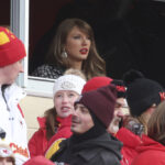 Taylor Swift Cheers on Kansas City Chiefs in Playoff Matchup