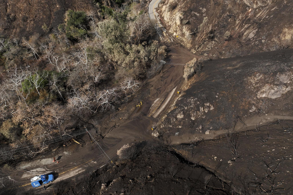 Southern California Storm Brings Rain, Ash Flows, and Relief