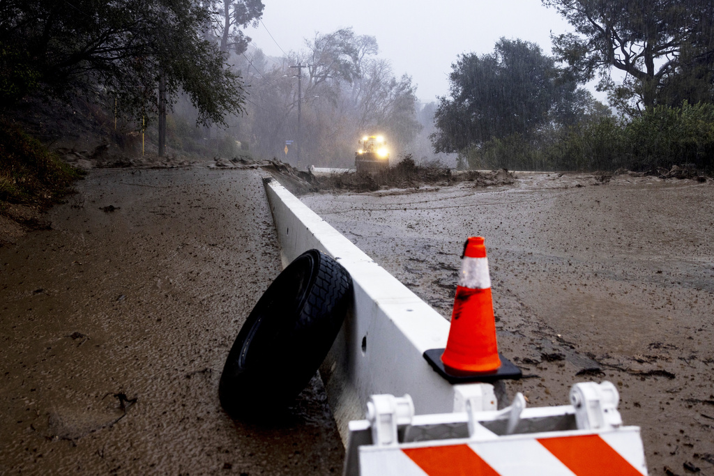 Southern California Hit by Mudslides After Powerful Winter Storm