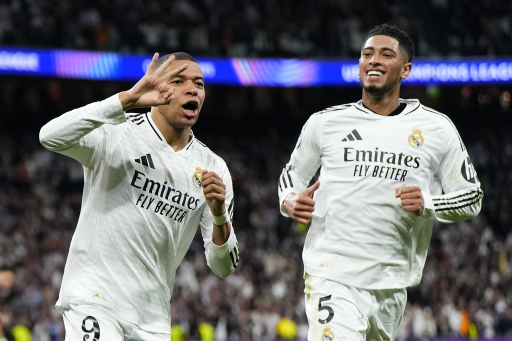 Mbappé Hat Trick Sends Real Madrid Past Man City in UCL