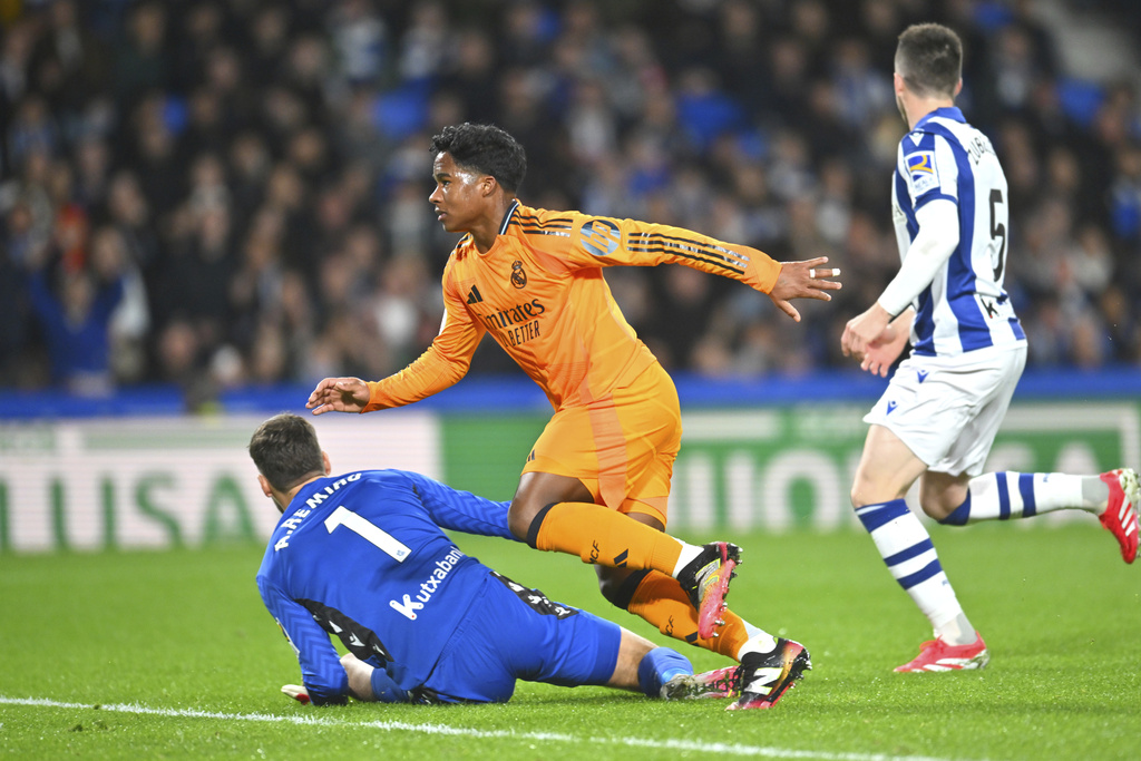 Real Madrid Edges Sociedad 1-0 in Copa del Rey First Leg