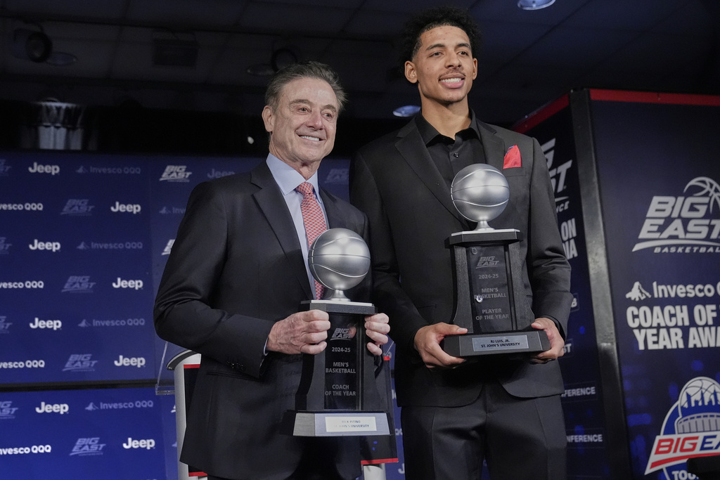 Rick Pitino Wins First Big East Coach of the Year Award