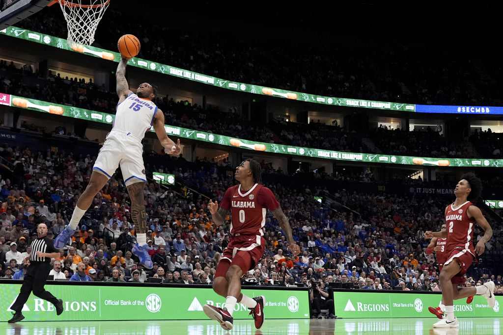 Florida Crushes Alabama 104-82, Advances to SEC Final