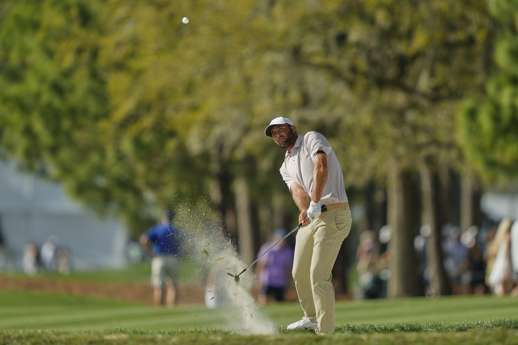 J.J. Spaun Leads The Players After Wild Windy Round