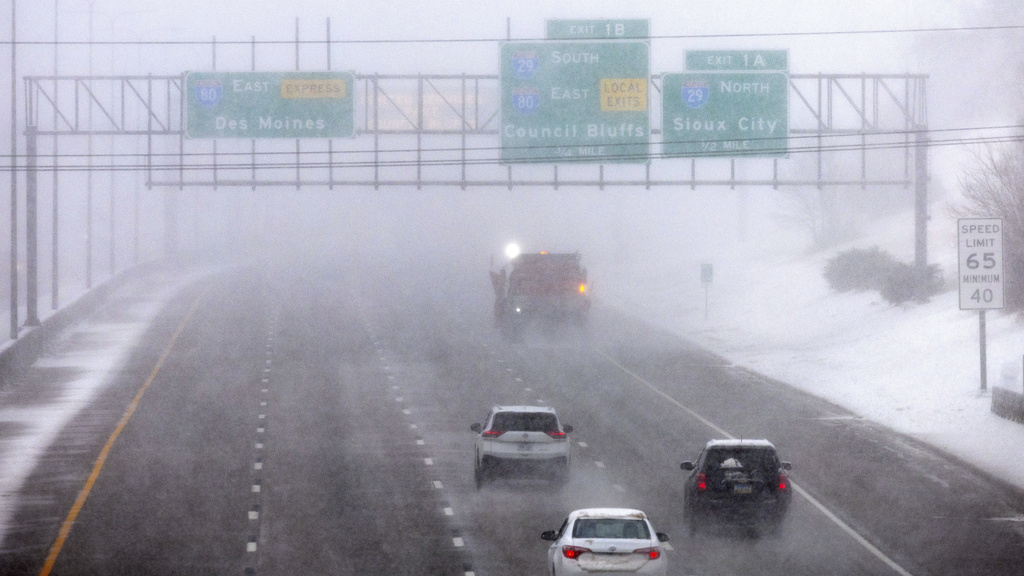 Winter Storm Brings Blizzards and Wildfire Threats